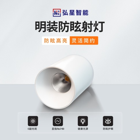 明装防眩射灯
